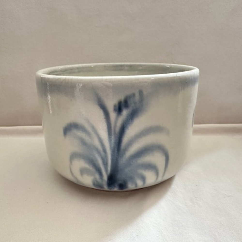 Vintage Flower Dragonfly Bowl - Picture 4 of 7